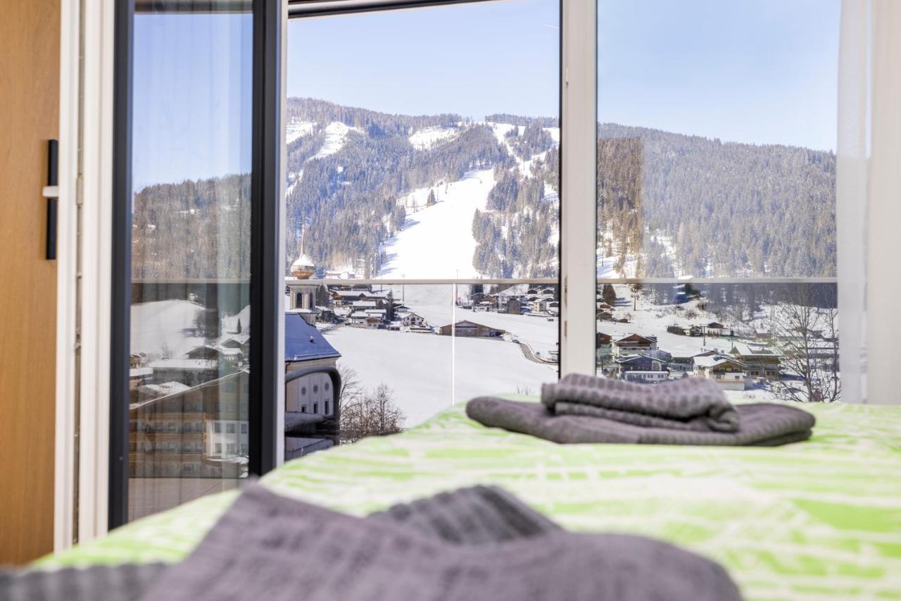 Fischis Alpen Appartements Flachau Bagian luar foto